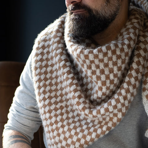 Squaropolis shawl