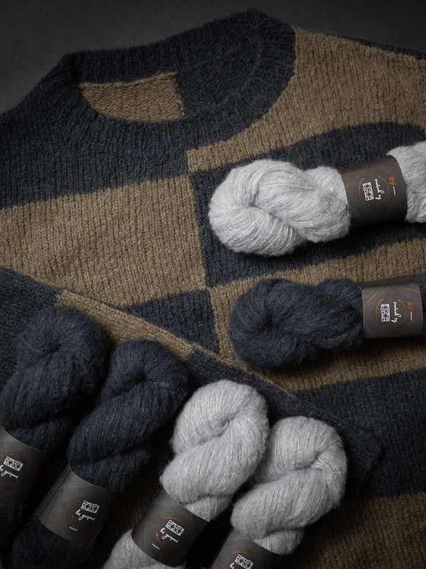 Chaussettes tricotées à la main à mini torsades couleur Crush